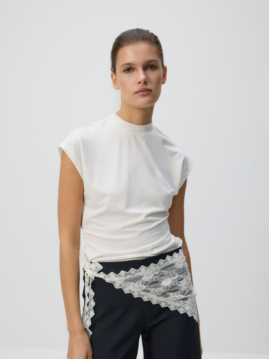 חולצת קימונו עם כיווצים main product photo