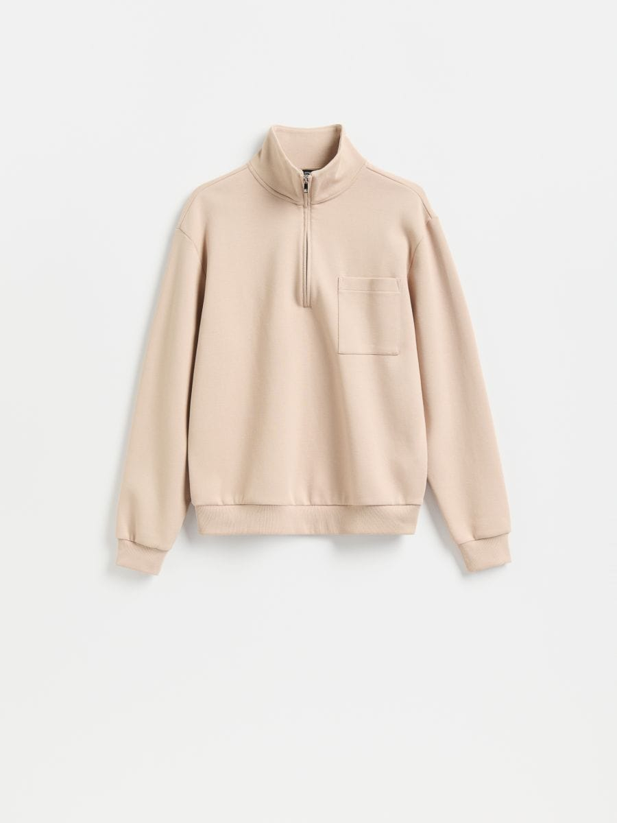 סווטשירט עם צווארון עומד main product photo