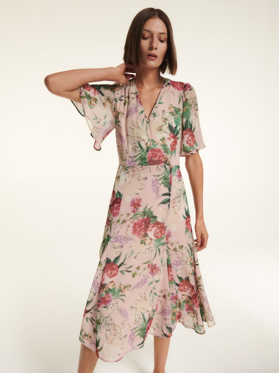 שמלה בדוגמת פרחים main product photo