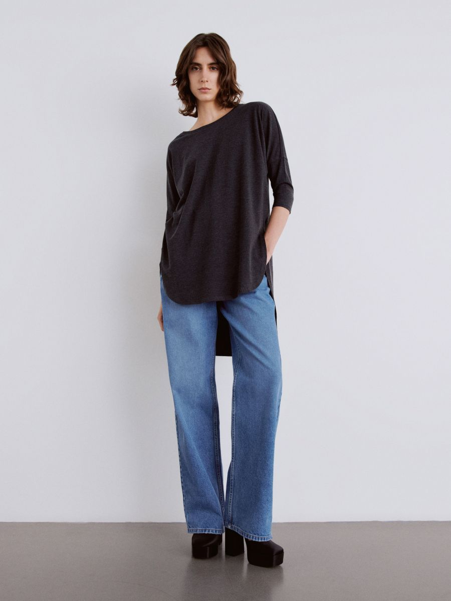 חולצת טי 3/4 אוברסייז main product photo