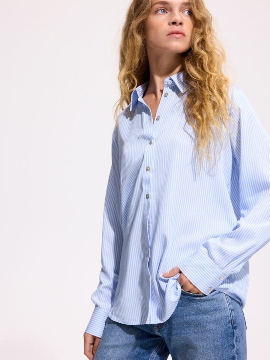 חולצה מכופתרת ויסקוזה ליוסל main product photo