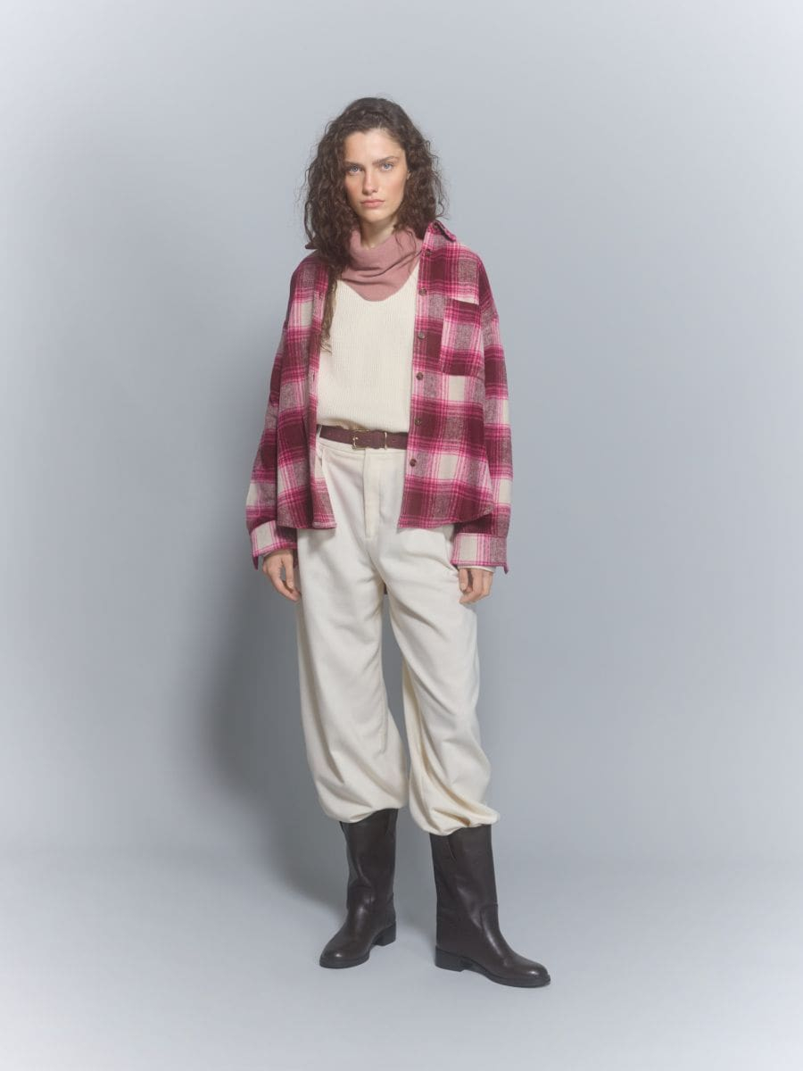 חולצת משבצות main product photo