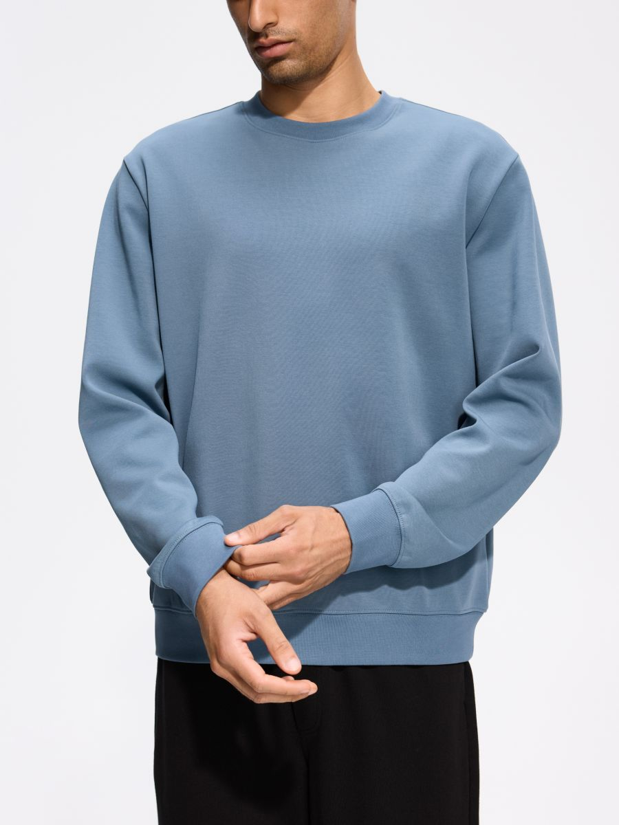 סווטשירט חלק עשיר בכותנה main product photo