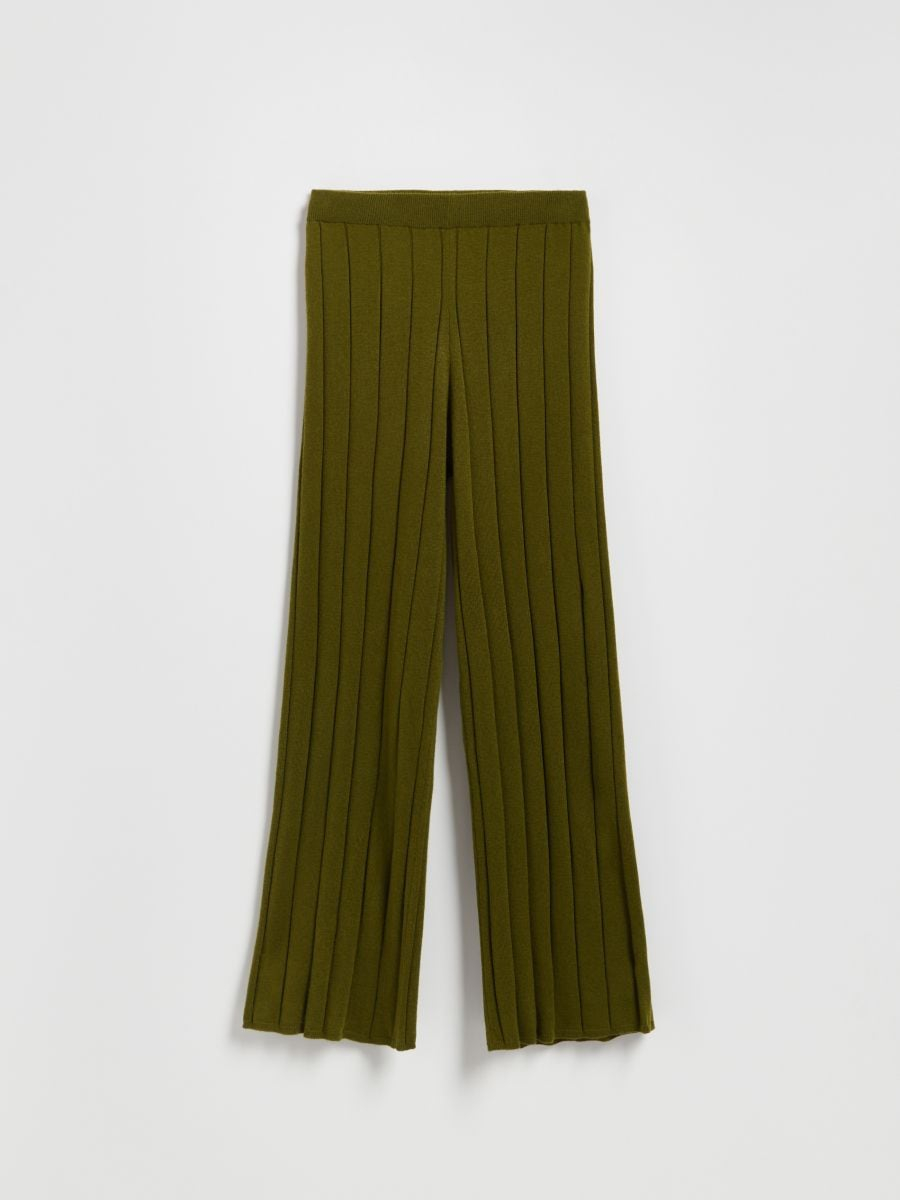 מכנסיים בגזרה משוחררת תערובת צמר main product photo