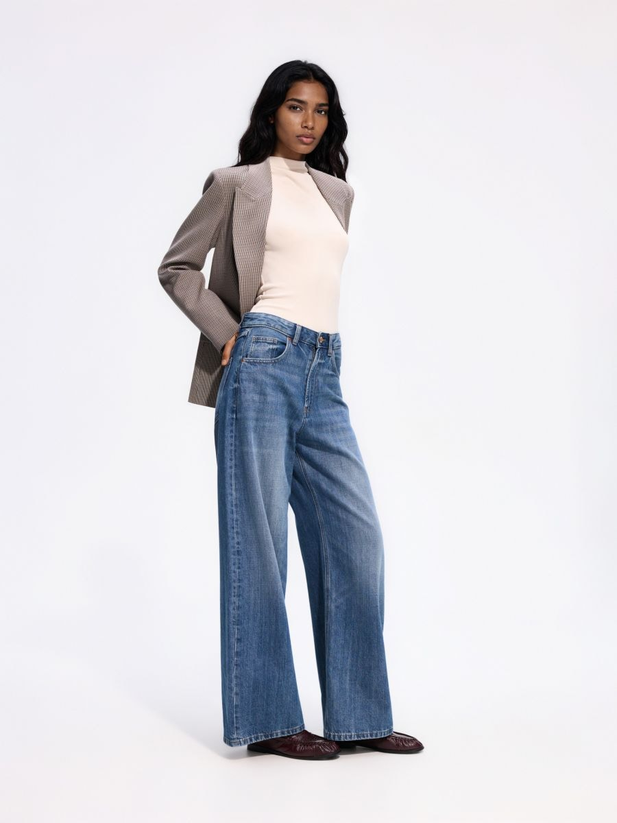 ג'ינס WIDE LEG