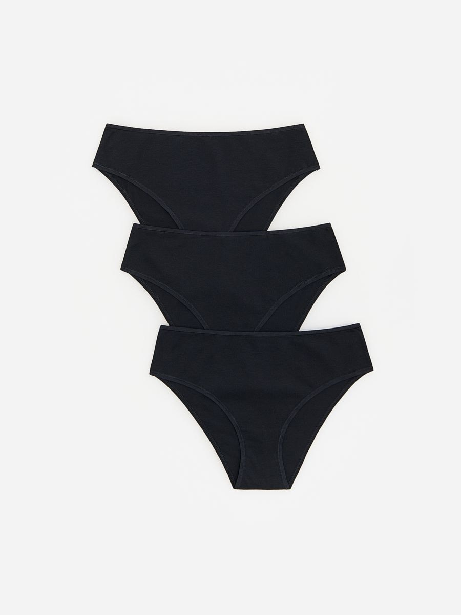 מארז שלישיית תחתוני ביקיני שחורים main product photo