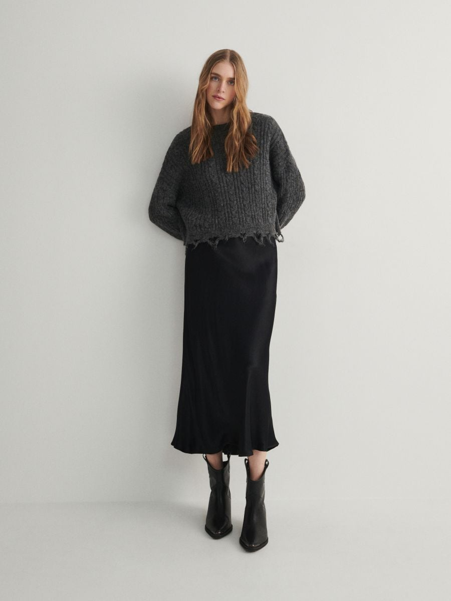 חצאית ויסקוזה מידי main product photo