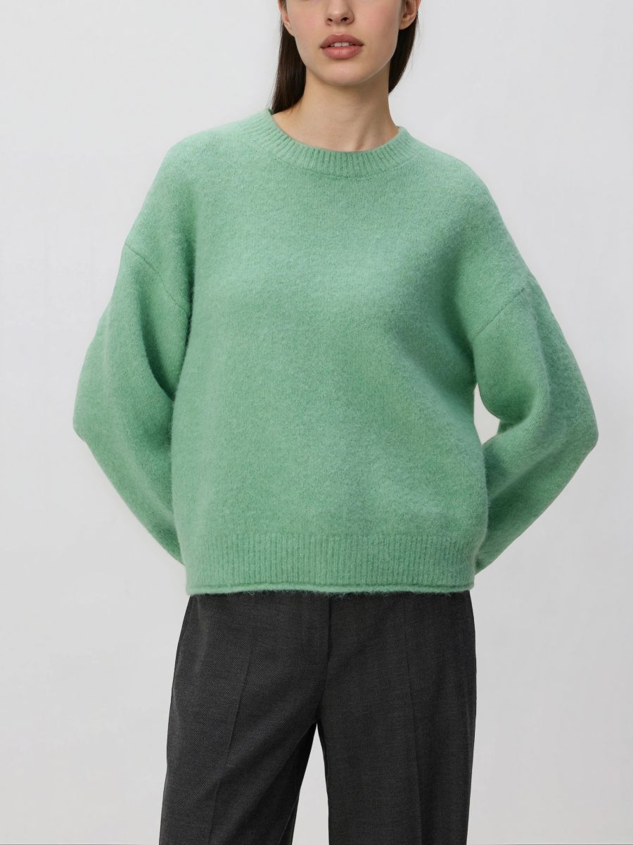 סוודר משולב צמר main product photo