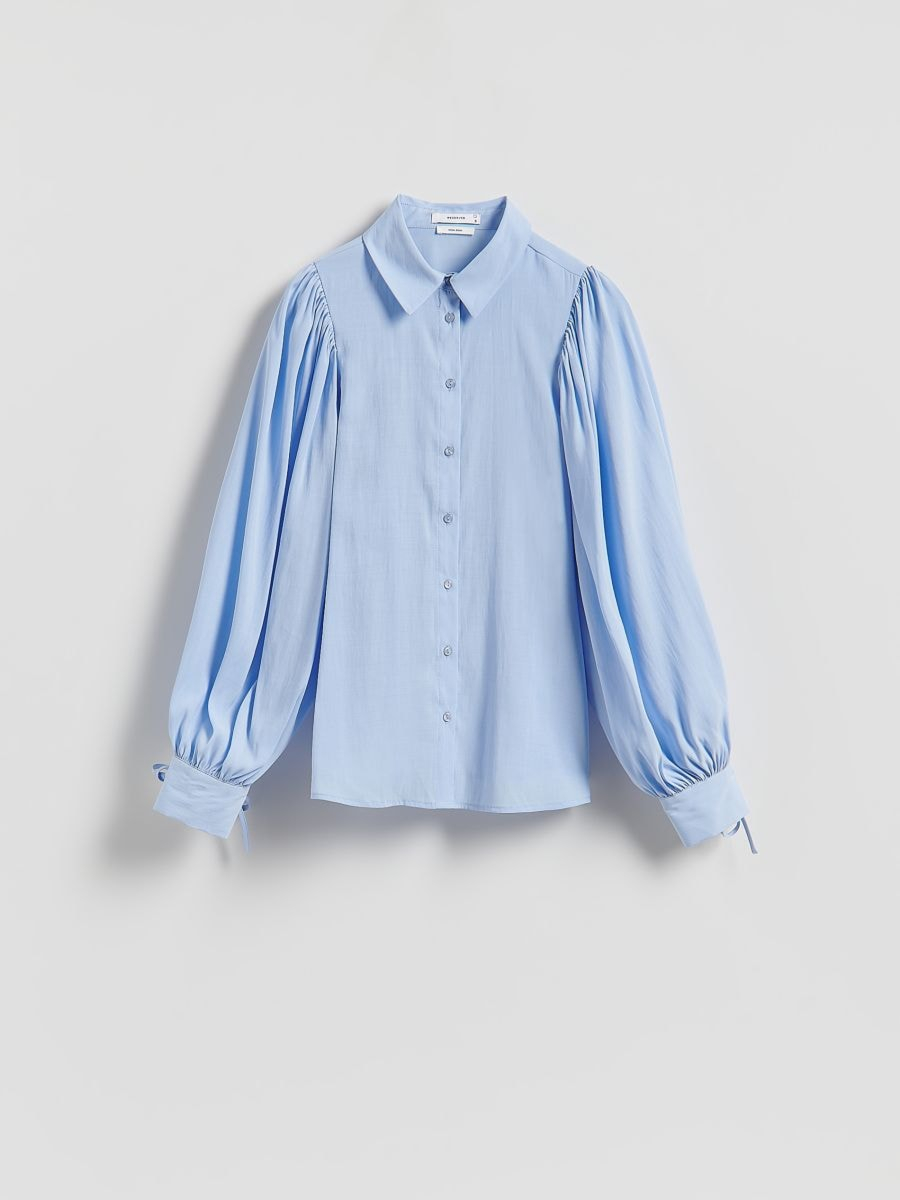 חולצת מכופתרת תערובת מודל main product photo