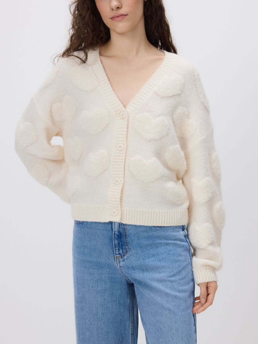 קרדיגן סריג דוגמת ז'קארד main product photo