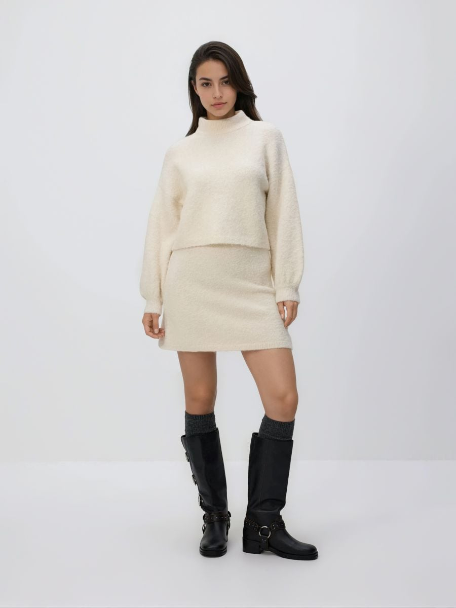 חצאית מיני סריג main product photo