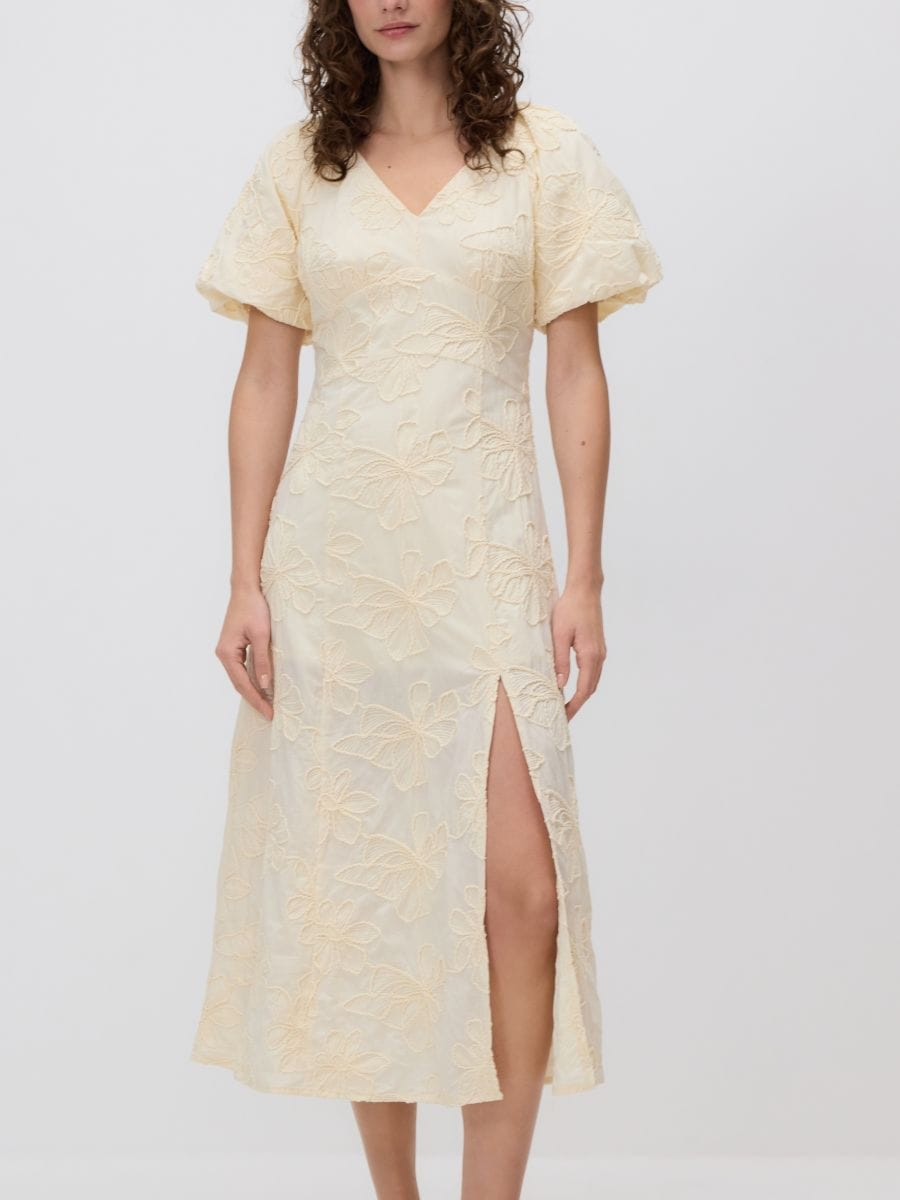 שמלת כותנה עם רקמה main product photo