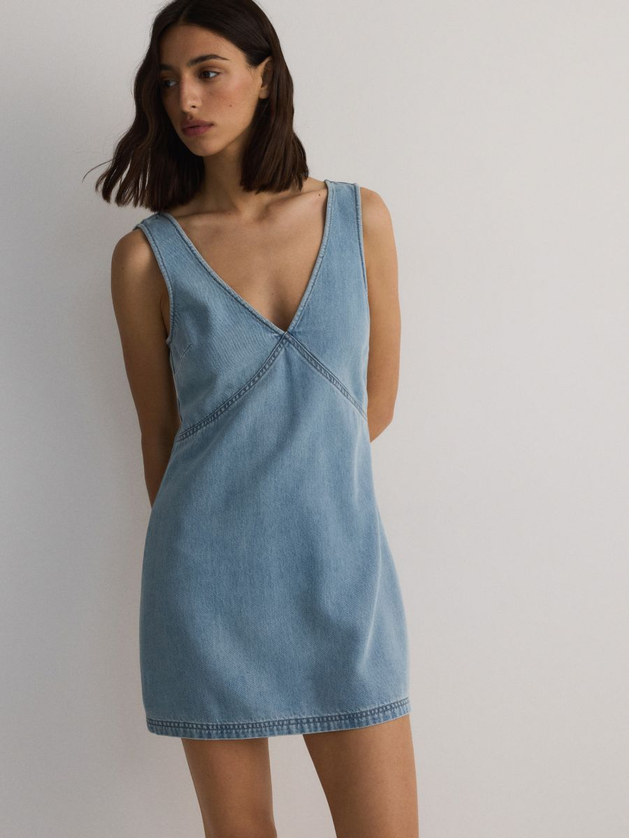 שמלת מיני קצרה בתערובת ליוסל main product photo