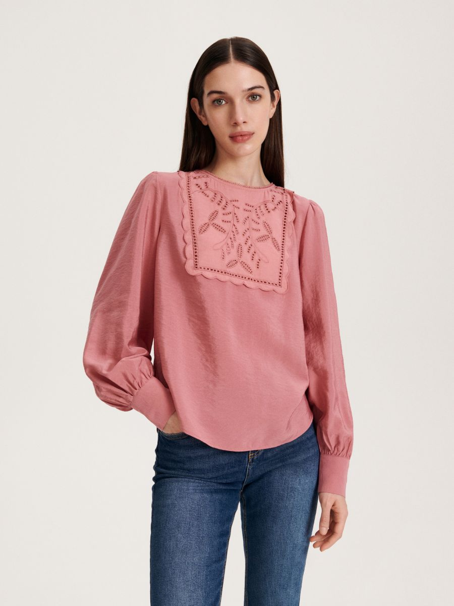 חולצה ארוכה עם רקמה main product photo