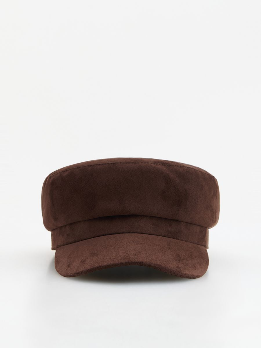 כובע קסקט דמוי זמש main product photo