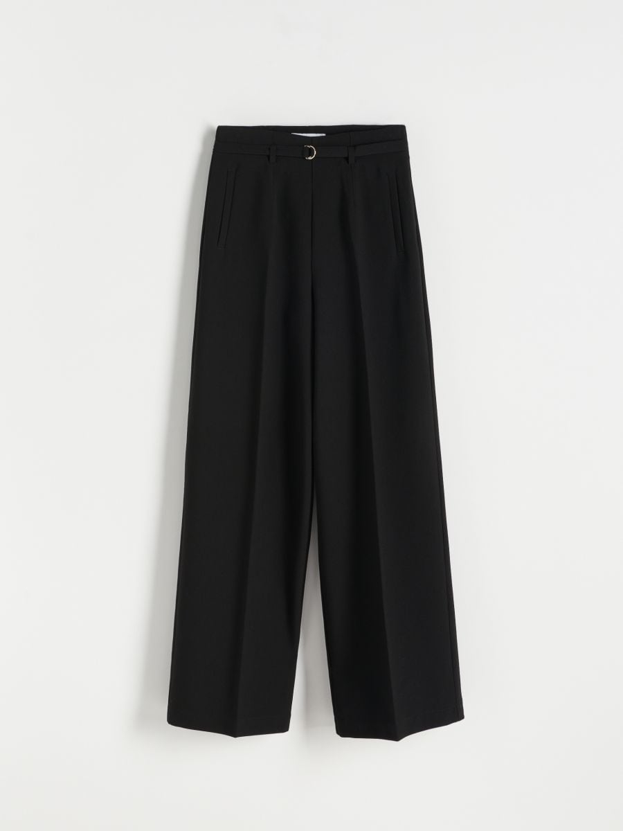 מכנסיים מחויטים עם קפל קדמי main product photo