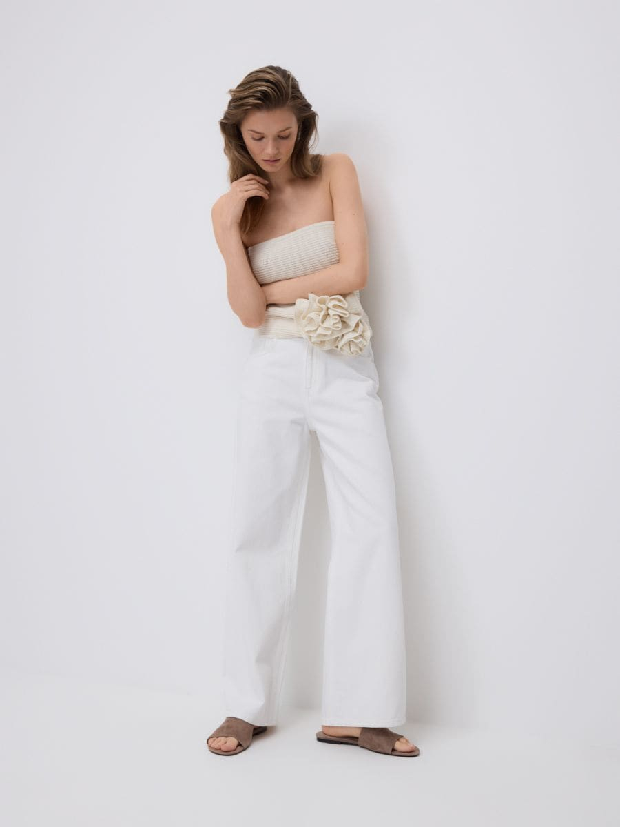 ג'ינס Wide leg
