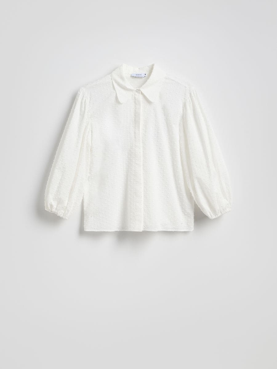 חולצה עם שרוולים נפוחים main product photo