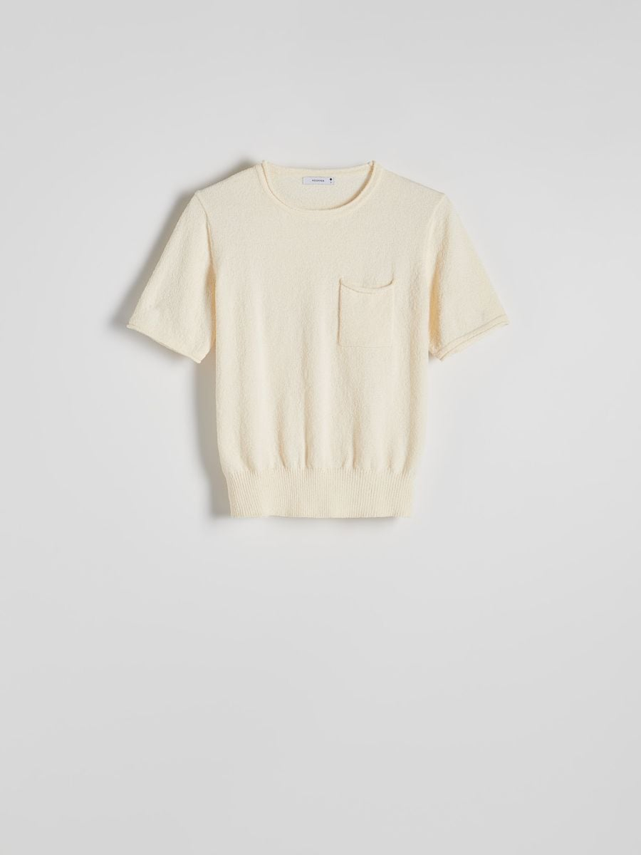 חולצת סריג עם כיס main product photo