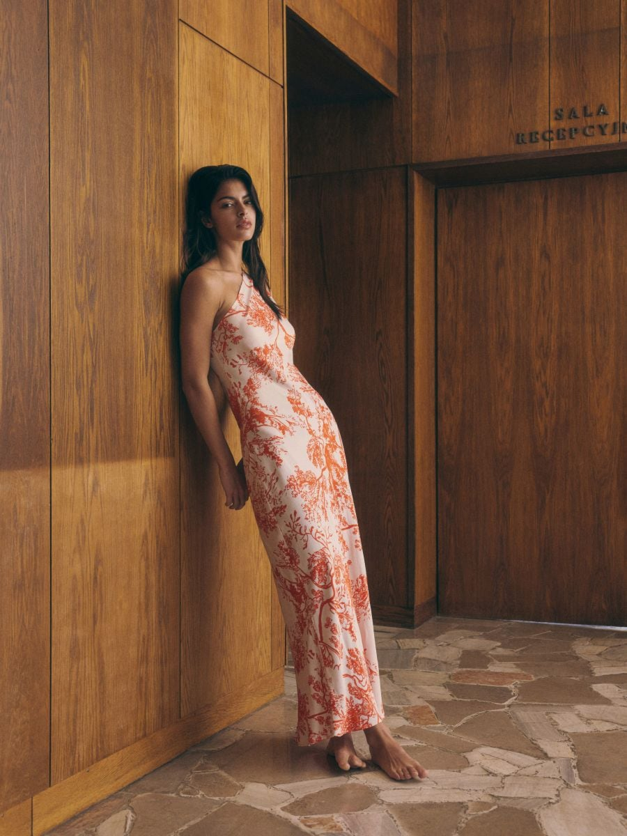 שמלת ואן שולדר מודפסת main product photo