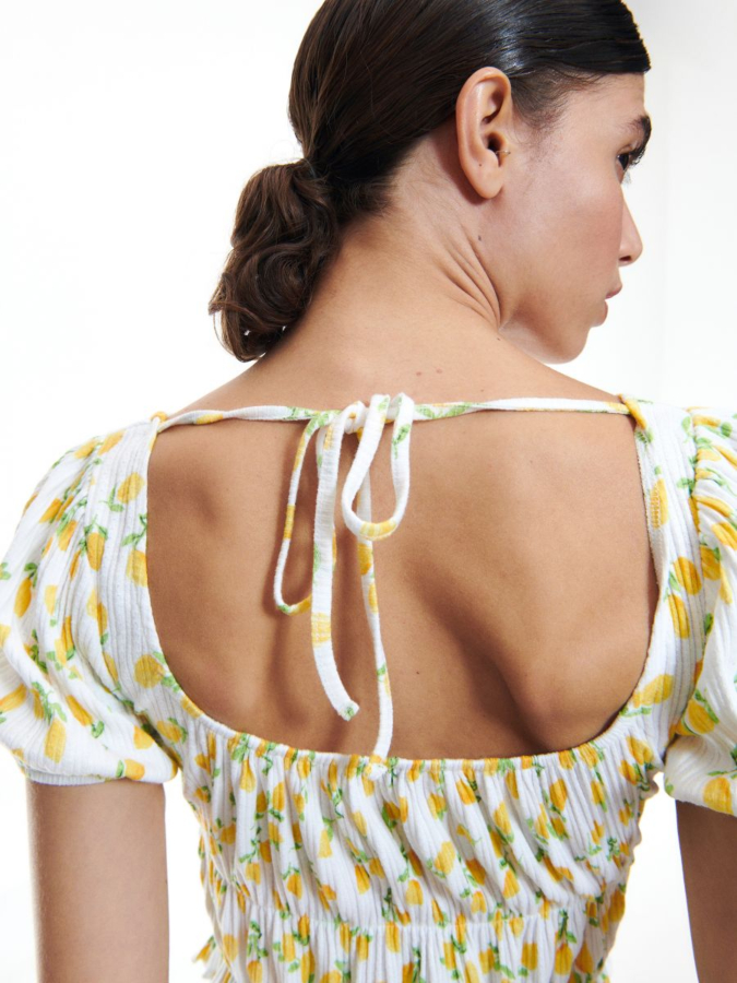 חולצה מעוצבת לימונים