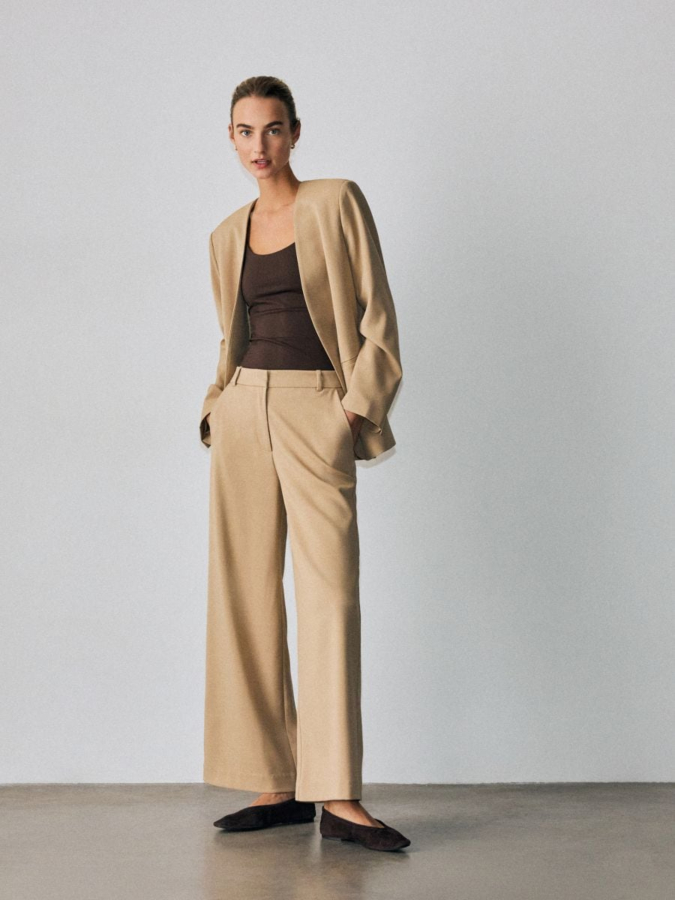 מכנסיים גזרה רחבה