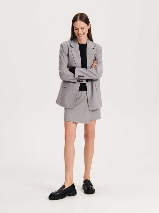 חצאית מעטפת מיני