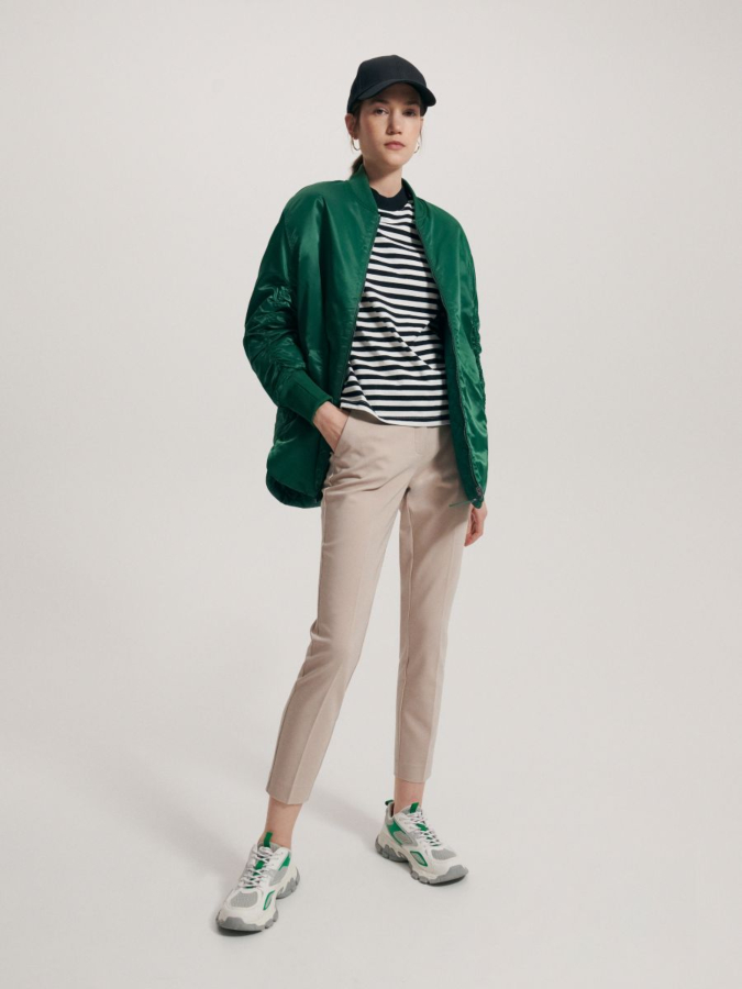 מכנסי סיגר עם חגורה