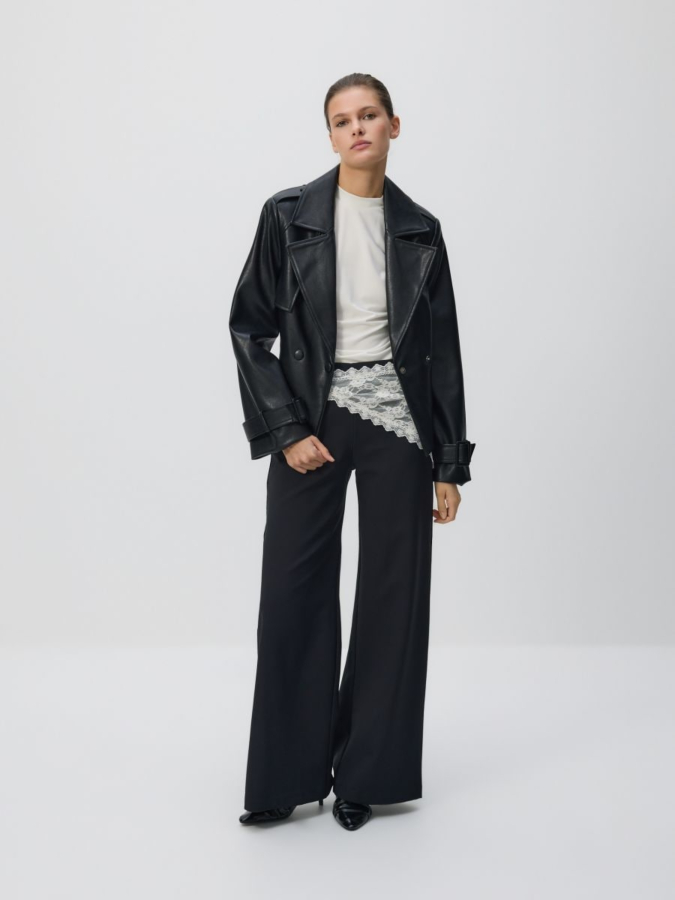 חולצת קימונו עם כיווצים