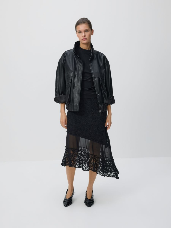 חולצת קימונו עם כיווצים