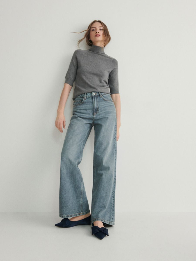 סריג צווארון גולף