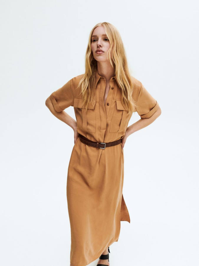 LADIES` DRESS & BELT