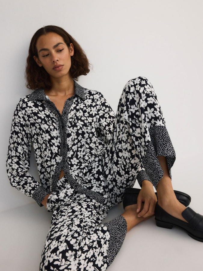 מכנס רחב ויסקוזה