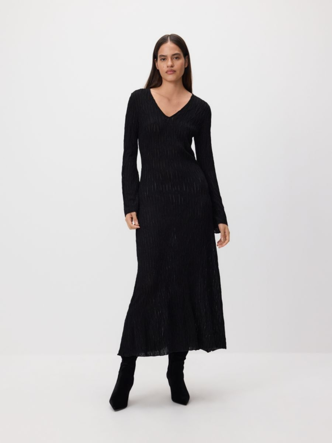 שמלת מקסי מודפסת