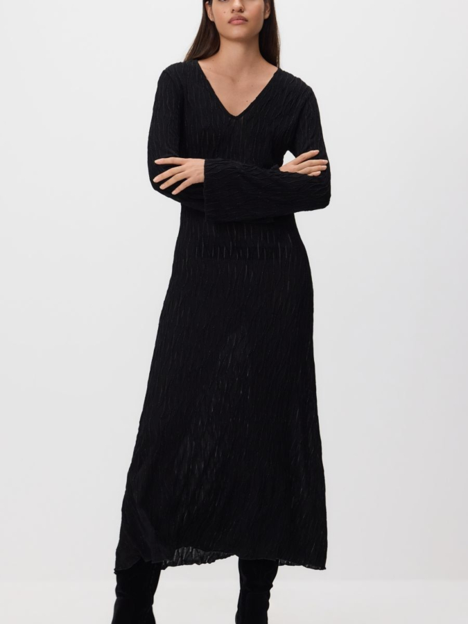 שמלת מקסי מודפסת