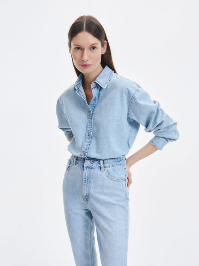 ג'ינס גזרה ישר