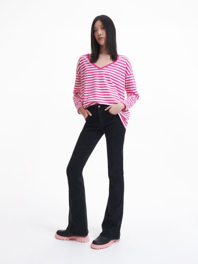 חולצה ארוכה בגזרת Regular