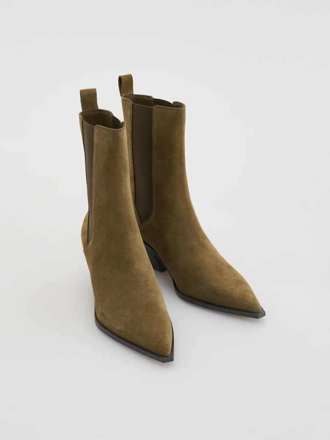 מגפוני עקב דמוי זמש