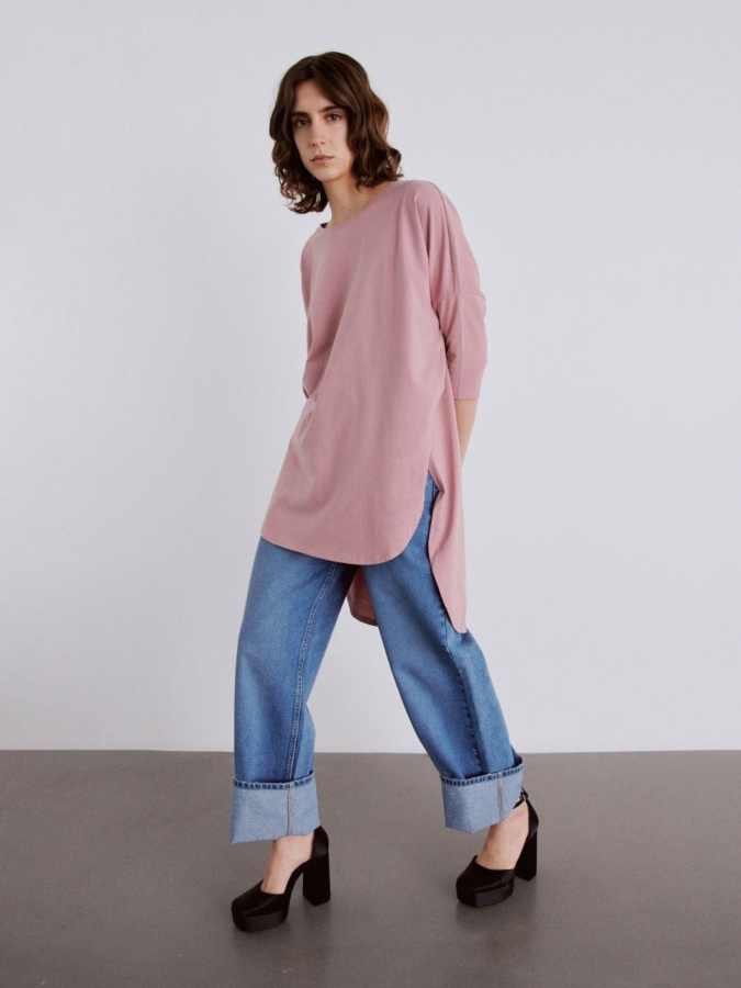 חולצת טי 3/4 אוברסייז