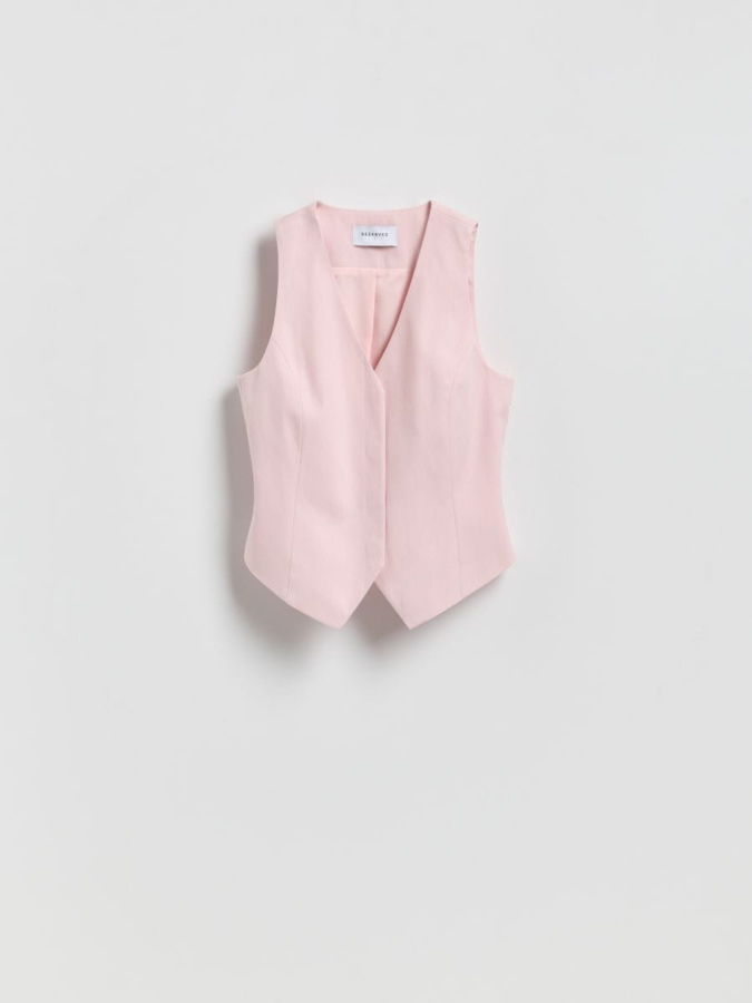 וסט מחויט עם קשירה