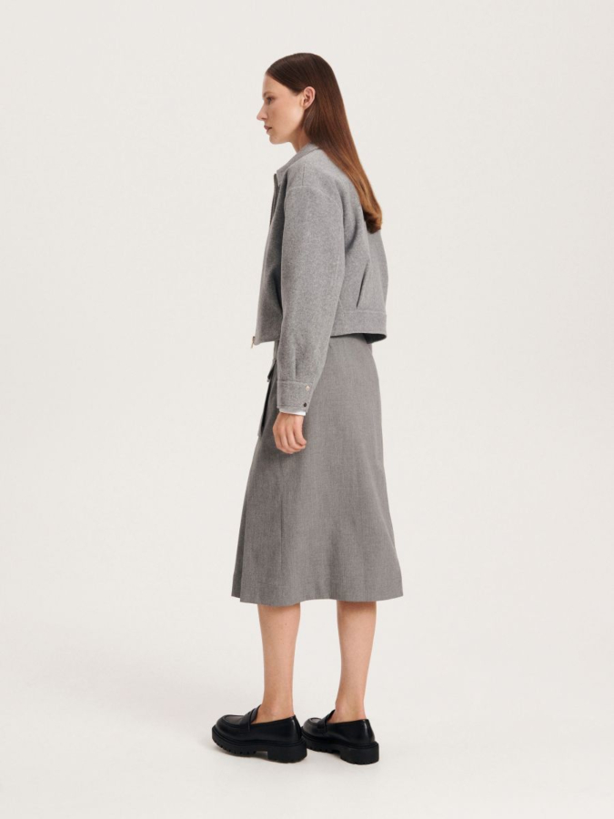 חצאית מידי עם כיס