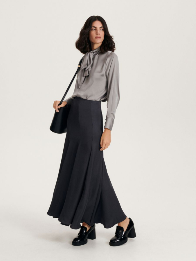 חצאית מקסי ויסקוזה