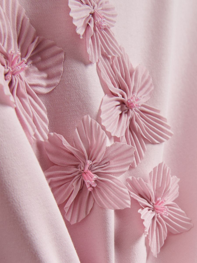 טי שירט עם פרחים