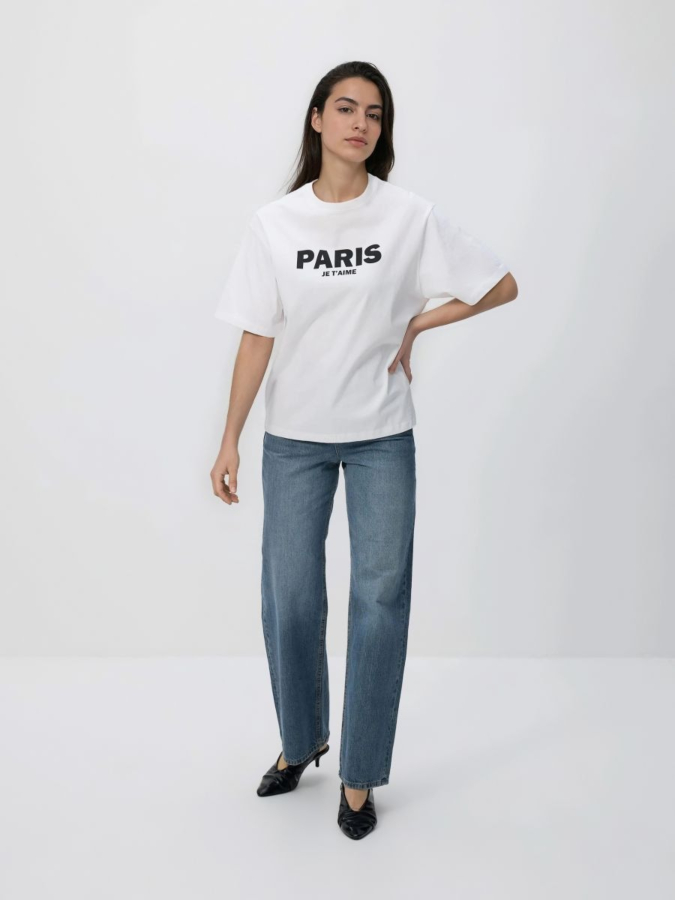 טי שירט עם הדפס