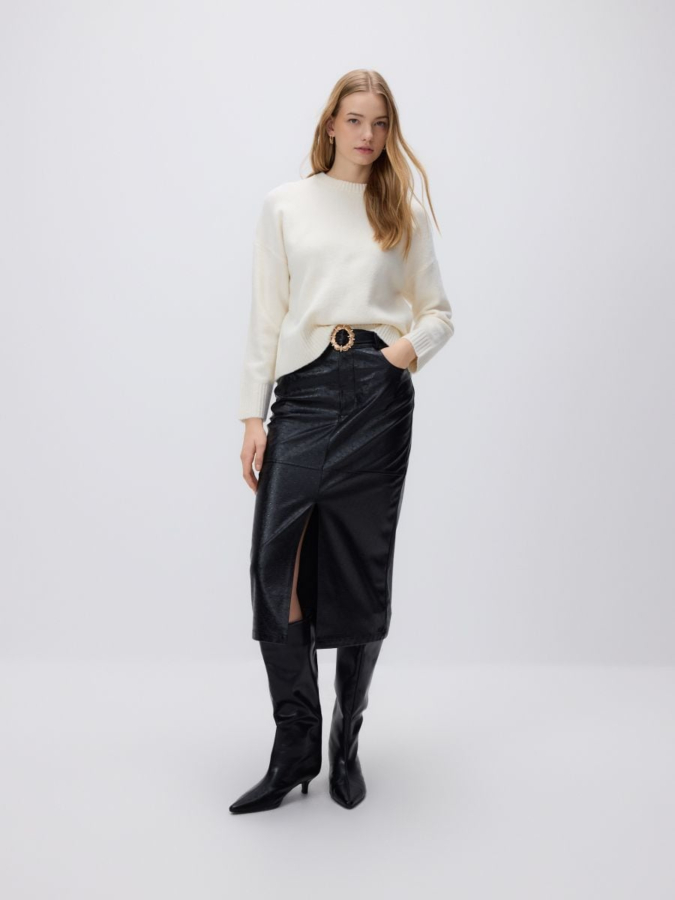 סוודר בייסיק חלק