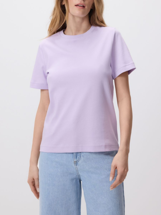 טי שירט כותנה ממורצרת