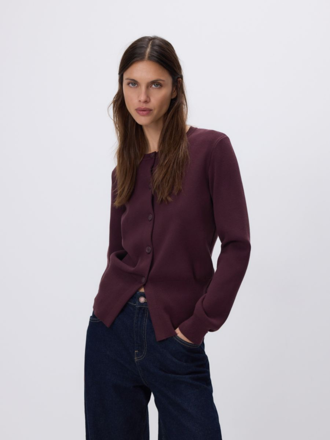 קרדיגן משולב ויסקוזה