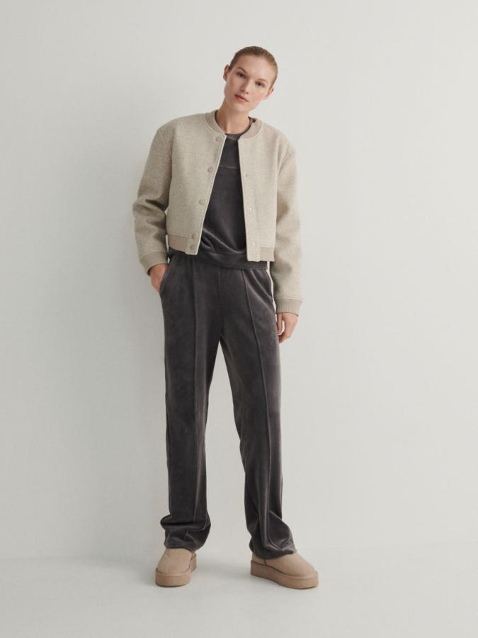 מכנסיים ארוכים קטיפה