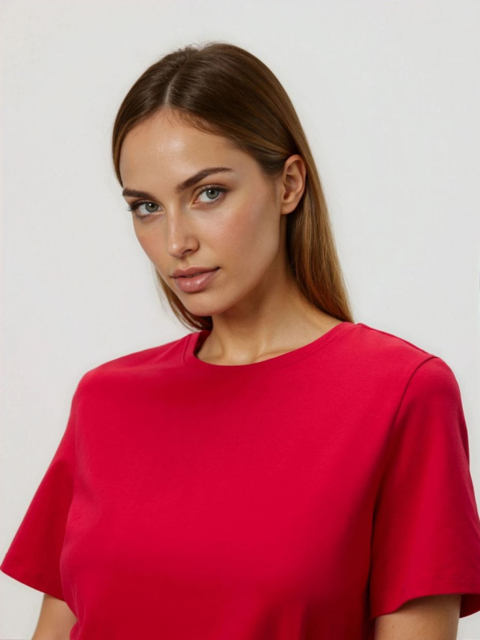 טי שירט עם חתך