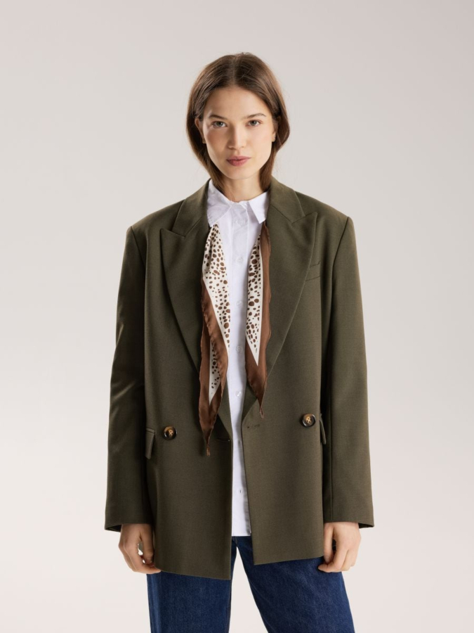 צעיף מודפס נקודות